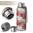 thumbnail image 2 of 20 Oz Pioneer Flower Coffee Tumbler Double Wall Insulated Stainless Steel Water Bottle | Metal Reusable Thermoses Flask with Cup Cap | Leak & Sweat Proof with Anti-Dust Lid, 2 of 7