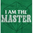 thumbnail image 2 of I Am The Master Dungeons Funny Gaming Men's Graphic T Shirt Tees Brisco Brands L, 2 of 6