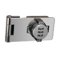 thumbnail image 1 of Cabinet Combination Lock with Screw Security Lock Bathroom Password Rotary Hasp, 1 of 5