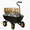 Black, variant on Northsky Heavy Duty Garden Dump Cart, 600 lbs 10" All-Terrain Wheels, 180° Handle, Garden Wagon for Farm & Landscaping (Glossy Black)