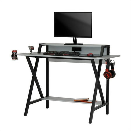 SD Gaming - Challenger Curved Table - Racing Silver