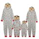 thumbnail image 3 of C6UD-Pijama familiar con capucha, mono con cremallera de Navidad, Mono, 3 of 4