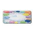 thumbnail image 1 of Party Computer Mouse Pad, Happy Celebration Event Theme with Colorful Flying Balloons Party Stars, Rectangle Non-Slip Rubber Mousepad X-Large, 35" x 15" Gaming Size, Multicolor, by Ambesonne, 1 of 2