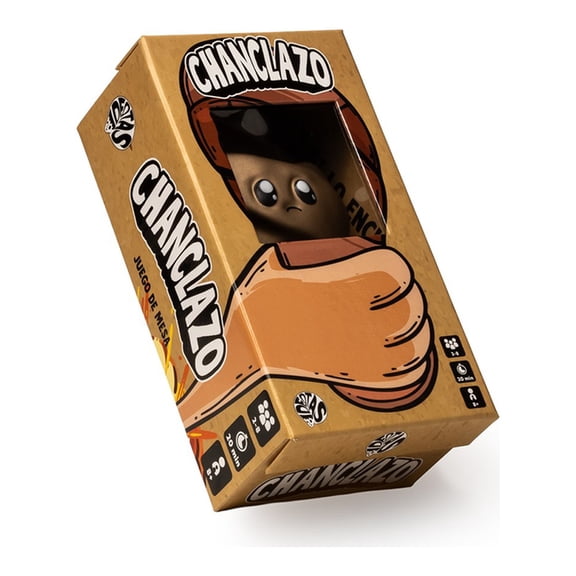 Chanclazo - Juego de Mesa Familiar de Aventar la Chancla, en Español