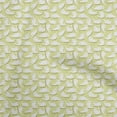 thumbnail image 1 of oneOone Georgette Viscose Lime Fabric Asian Kawaii Craft Projects Decor Fabric Printed By The Yard 42 Inch Wide, 1 of 4