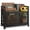 Luxury Black, variant on Luxury Black Magazine Rack & Holder Multi-purpose Storage Organizer for Magazines Books Newspapers Mail Tablets