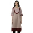 thumbnail image 1 of Moomaya Bollywood Designer Kurti WoMen's Printed Knee Length Kurta Tunic Tops, 1 of 6