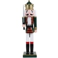 thumbnail image 1 of Desktop Christmas Traditional Nutcracker Figure Wooden Nutcracker Soldier Holiday Decor, 1 of 8