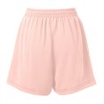 thumbnail image 4 of HKYNLAG Linen Shorts for Women Summer Drawstring Elastic Waist Shorts Dressy Casual with Pockets Boho Beach Shorts 2026 Pink 2XL, 4 of 5