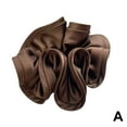 thumbnail image 6 of 14CM Women Large Hair Scrunchie Ponytail Elastic Hair Tie Bobble Silk Sati, 6 of 9