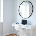 thumbnail image 5 of Umbra Hub 37" Decorative Round Wall Mirror, 5 of 11