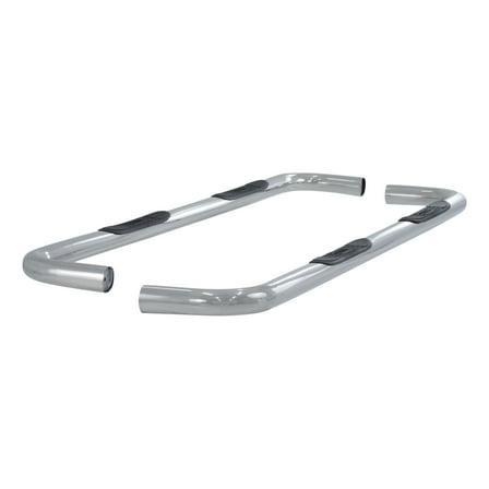 Aries Automotive 205030-2 Aries 3 in. Round Side Bars; Polished Stainless Steel; Fits select: 2006-2008 DODGE RAM 2500 ST/SLT, 2017-2018 RAM 2500 LARAMIE