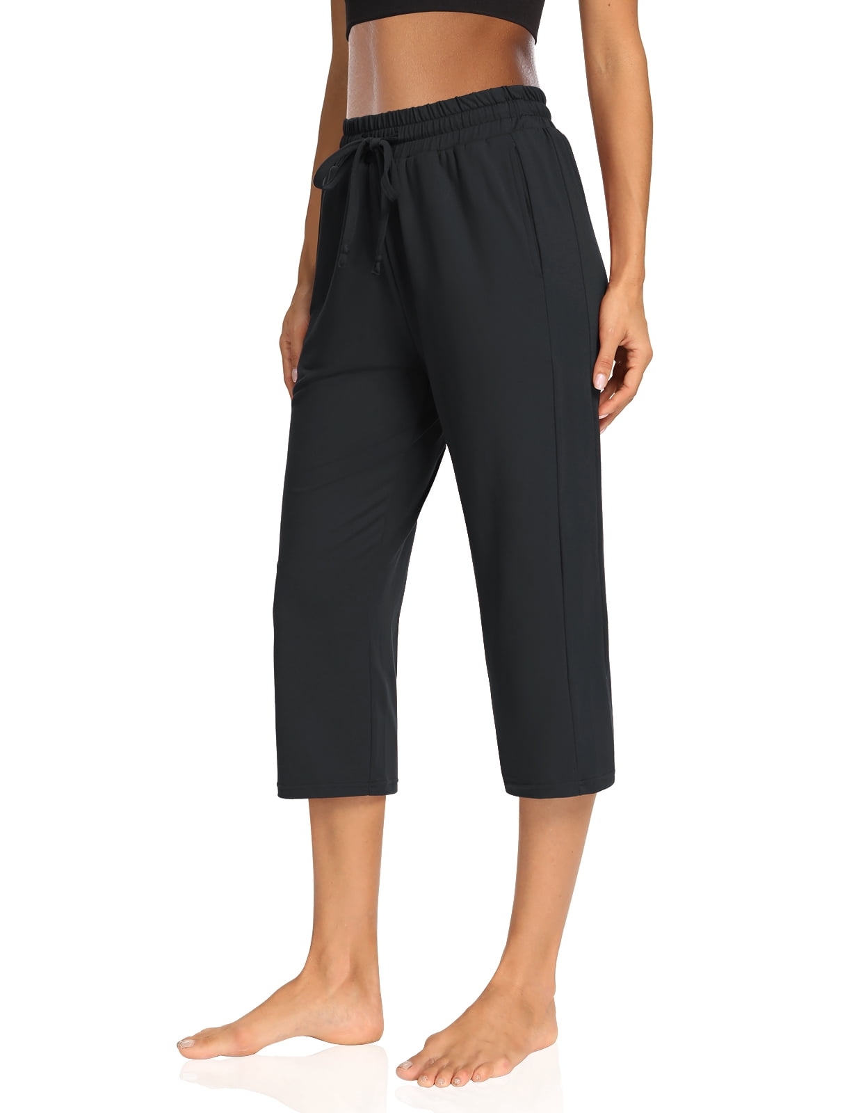 Sarin Mathews Womens Capri Yoga Pants 