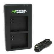 Wasabi Power Dual USB Battery Charger for Arlo Go, Pro, Pro 2 (VMA4400C for VMA4400, VMA4410)