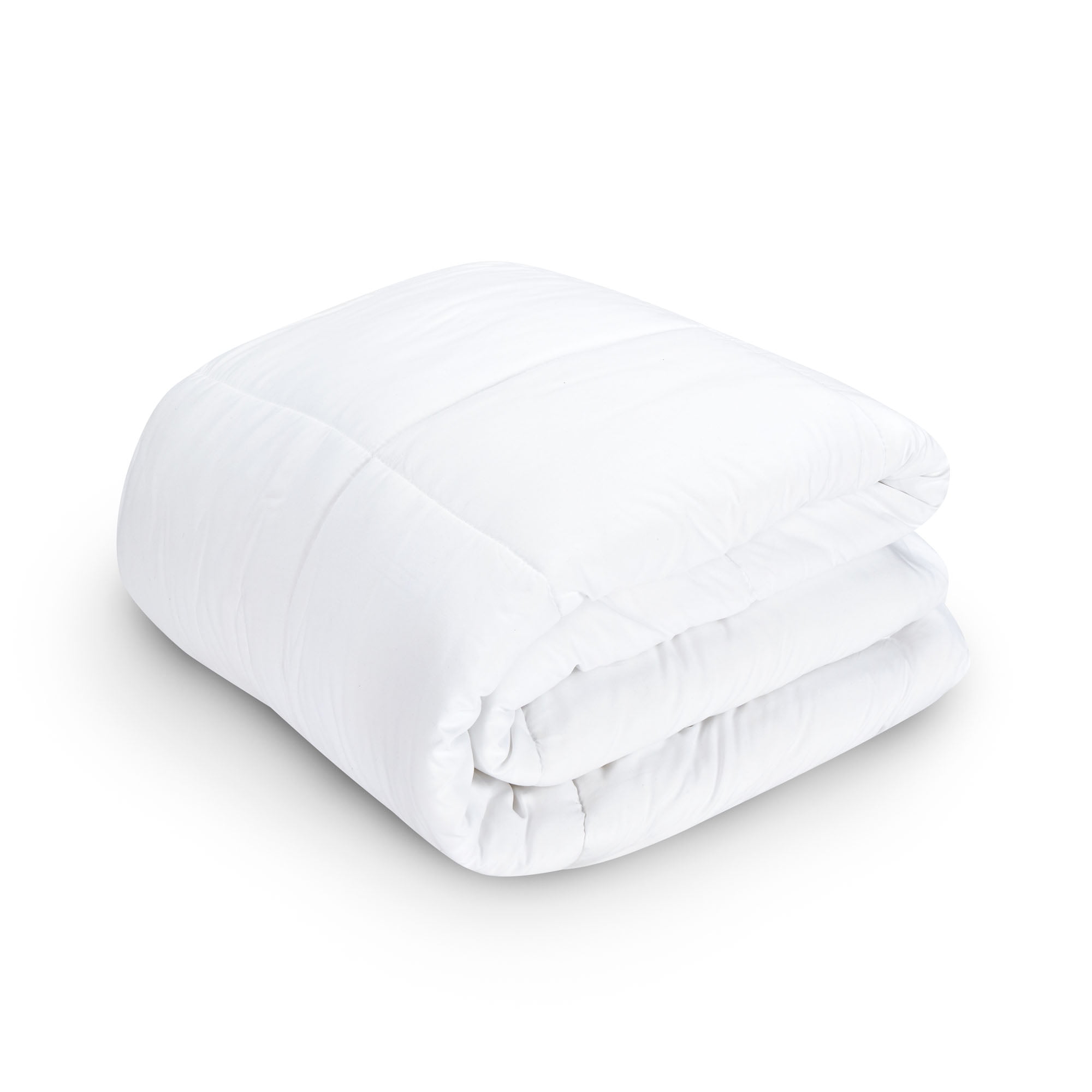 Clara Clark All Season Down Alternative Comforter, Queen, White, Luxury Soft Duvet Insert