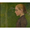 thumbnail image 3 of Aristide Maillol 14x12 Black Modern Framed Museum Art Print Titled - Young Peasant in Bust (1891), 3 of 5