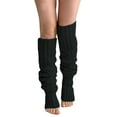 thumbnail image 3 of xiaxaixu Female Stocking, Solid Color Toeless Knee-High Socks Long Tube Socks, 3 of 6