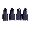 thumbnail image 2 of Walbest 4 Pack Tire Valve Caps, Universal Auto Car Bike Aluminum Alloy Rocket Shape Tire Tyre Valve Wheel Stem Cap, Blue, 2 of 4