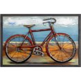 thumbnail image 1 of Art Mural en Métal 3D - Bicyclette Rouge C0122, 1 of 2