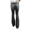 thumbnail image 3 of Jeans Women'S Juniors High Rise Denim Bell Bottom Flares, 3 of 8
