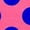 Hot Pink, variant on Womens Tops 3/4 Sleeve Round Neck Shirts Fasion Polka Dot Casual Loose Tunic Blouses Summer Spring Daily Clothes S-5XL