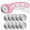 Pink(10 Blades), variant on DEKEones Ergonomic 45mm Rotary Cutter with Safety Lock Pink for Fabric & Craft
