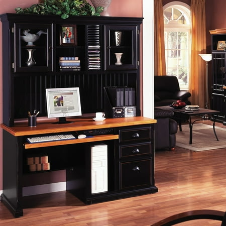 Southampton Computer Desk By Kathy Ireland Black Walmart Com