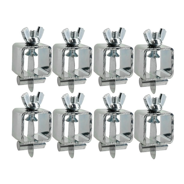 8 Abrazaderas de Soldadura para Puerta de Coche, Abrazaderas de Tope de Metálica, Soporte de Clips de Soldadura, Soldadura, de Piel D