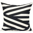 thumbnail image 4 of Black Beige Outdoor Throw Pillow Covers Cases 18x18 Set of 4 Boho Fall Mid Century Stripes Decorative Accent Cushionfor Sofa Paito Couch Bed Room,Black Tan Geometric Decor, 4 of 6