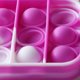 thumbnail image 1 of Push Bubble Keychain Anti Stress Fidget Game Sensory Toys (Purple White) Likrtyny Para estrenar, 1 of 1