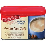 General Foods International: Vanilla Nut Cafe Coffee Drink Mix, 9 oz