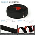 thumbnail image 3 of Art3d 10 FT Self Adhesive Vinyl Floor Transition Strip for Joining Floor Gaps,Carpet Threshold Transition，Black, 3 of 9