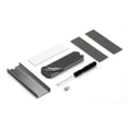thumbnail image 2 of M.2 Solid State Hard Disk Heatsink Heat Radiator for PCIE 2280 SSD (Grey), 2 of 7