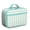 Greenish-blue-24, variant on Smile Mini Lunch Bag – Colorful Baby Elephant Watercolor Insulated Lunch Box for School and Travel