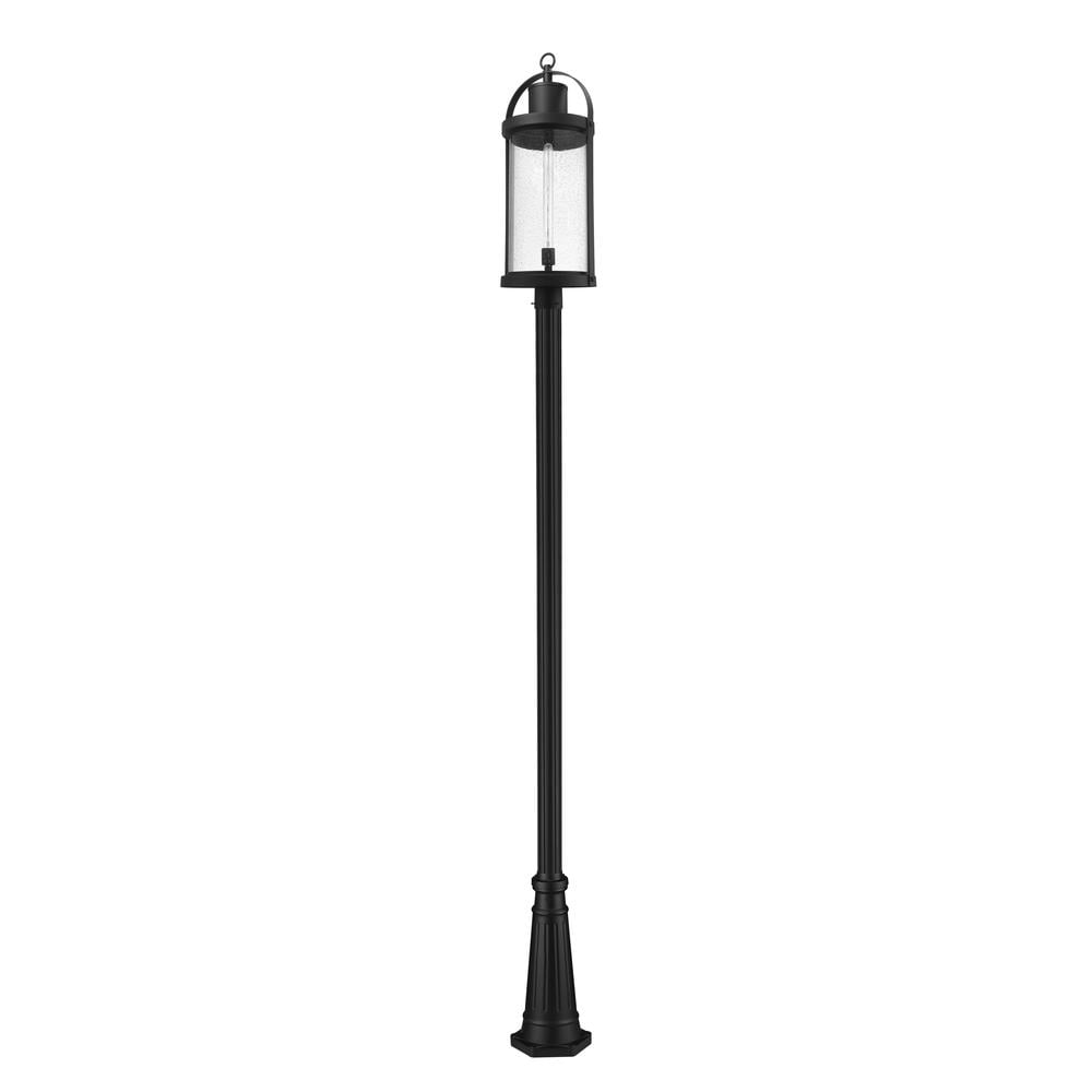 Z-Lite - Roundhouse - 1 Light Outdoor Post Mount Lantern in Period Inspired