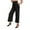 Black1, variant on Plebaso Womens Wide Leg Pants Elastic Waist Casual Pants with Pockets Lightweight Loose Palazzo Trousers