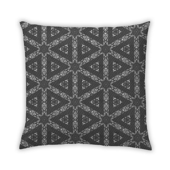 Ahgly Company Outdoor Square Contemporary Throw Pillow, 18 inch by 18 inch