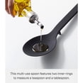 thumbnail image 3 of Yamazaki Home Floating Cooking Spoon, Black, Silicone, Dishwasher Safe, Floating Design, No Assembly, 3 of 7