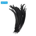 thumbnail image 3 of Uxcell 14-16 Inch Rooster Feathers, 20 Pack Bulk Natural Feathers for Crafts Style 1, Black, 3 of 6