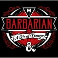 thumbnail image 2 of Men's Dungeons & Dragons Barbarian A Life of Danger  Graphic Tee Black 2X Large, 2 of 5