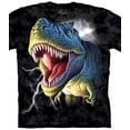 thumbnail image 1 of Lightning T-Rex Tyrannosaurus Rex Dinosaur Adult T-Shirt Tee, 1 of 2