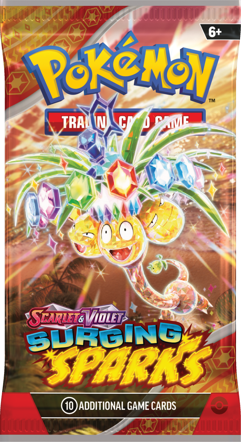 pokemon scarlet and violet surging sparks booster pack Pokmon TCG: & VioletSurging Sparks expansion! Pokemon Scarlet & Violet Surging