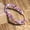 Purple Stone, variant on Patterned Braided Bracelet Made of Natural Stone, Each Piece Unique, Women's Vintage Natural Stone Bracelet, Trendy Spring & Summer Versatile Jewelry,florid red stone