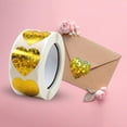 thumbnail image 5 of S SERENABLE 500 Pieces Heart Stickers Roll Sealing Stickers Party Paper Label Stickers Love Stickers for Packaging Craft Couples Festival D, 5 of 6