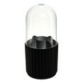 thumbnail image 2 of Makeup Brush Holder with Lid 360° Spinning, Makeup Brush Organizer, Vanity Organizer, Cosmetic Organizer (Black), 2 of 7