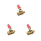 thumbnail image 5 of Naiovety Válvula de bola de latón, extremos dobles, conector de manguera de rosca y , interruptor de Control hermético, accesorios de ajuste Type1 NO1, 5 of 6