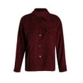 thumbnail image 2 of FOCUSNORM Cardigan à Boutons pour Femmes Couleur Unie Manches Longues Col Rabattu, 2 of 10