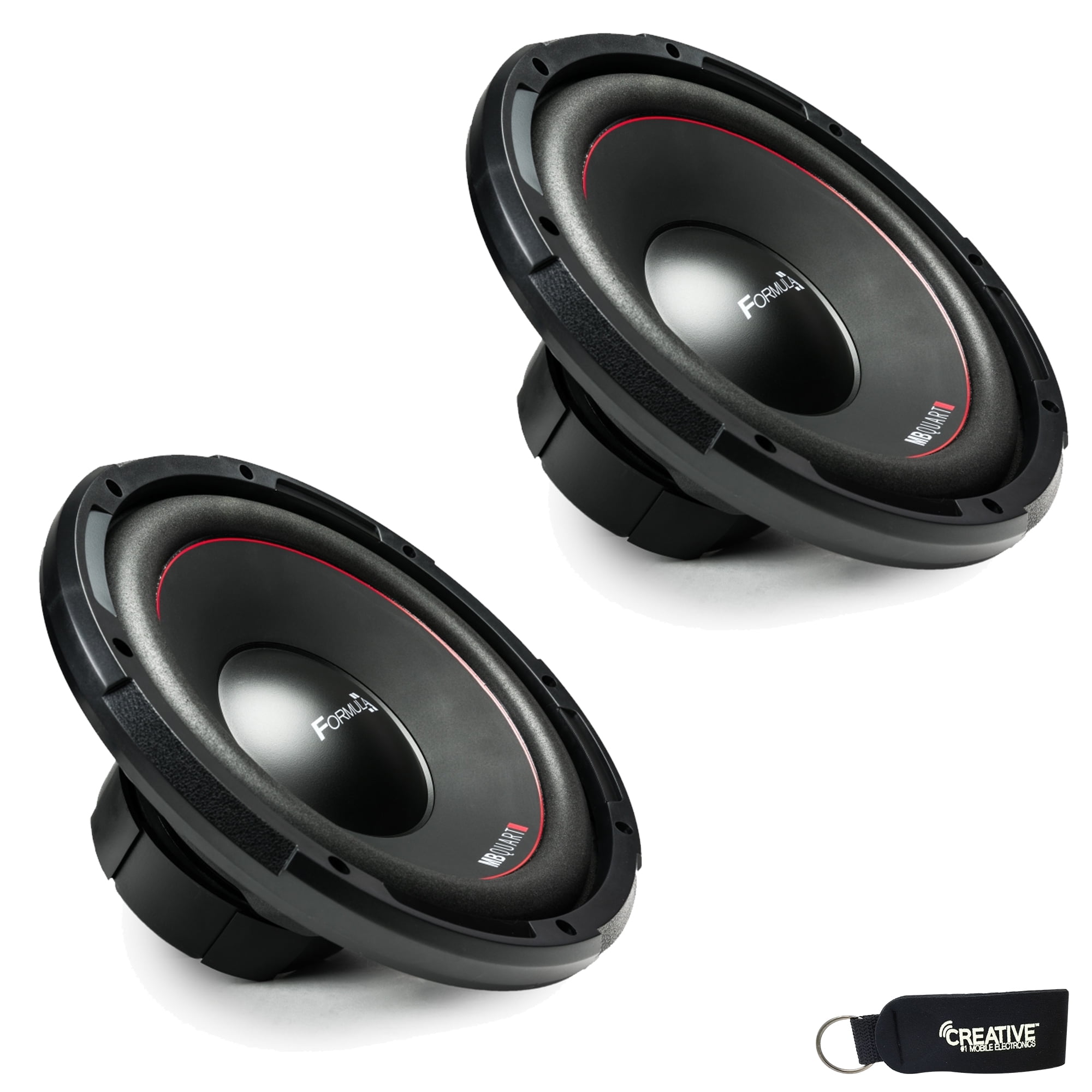 Mb Quart Bundle Two Formula Fw1 304 12 Inch Dual Voice Coil 800 Watt Car Audio Subwoofers Walmart Com Walmart Com