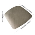 thumbnail image 3 of Stretch Chair Seat Covers， Removable Washable Dining Chair Covers， Furniture Protector for Home Restaurant and Hotel, 3 of 9