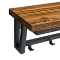 thumbnail image 5 of Alaterre Furniture Claremont 40"L Rustic Wood Coat Hook with Shelf, 5 of 15